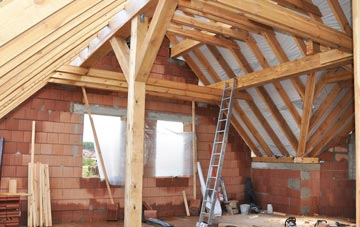Upton Cheyney attic trusses